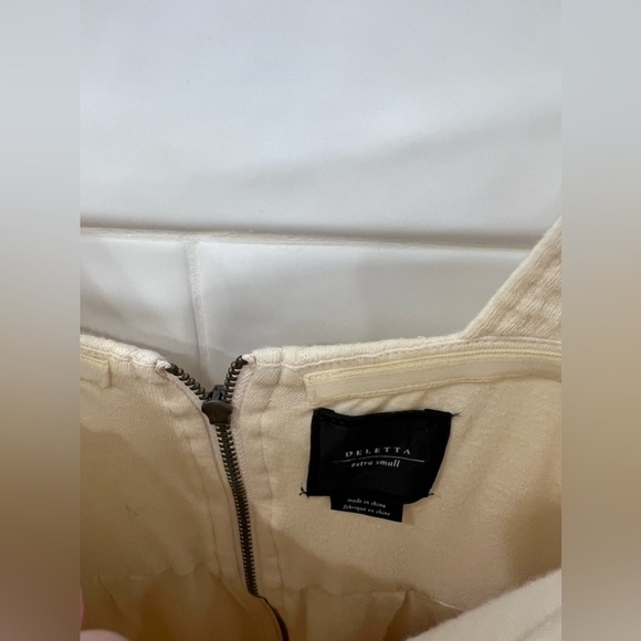 ANTHROPOLOGIE Deletta Cream Breakfasting Dress - Picture 7 of 8